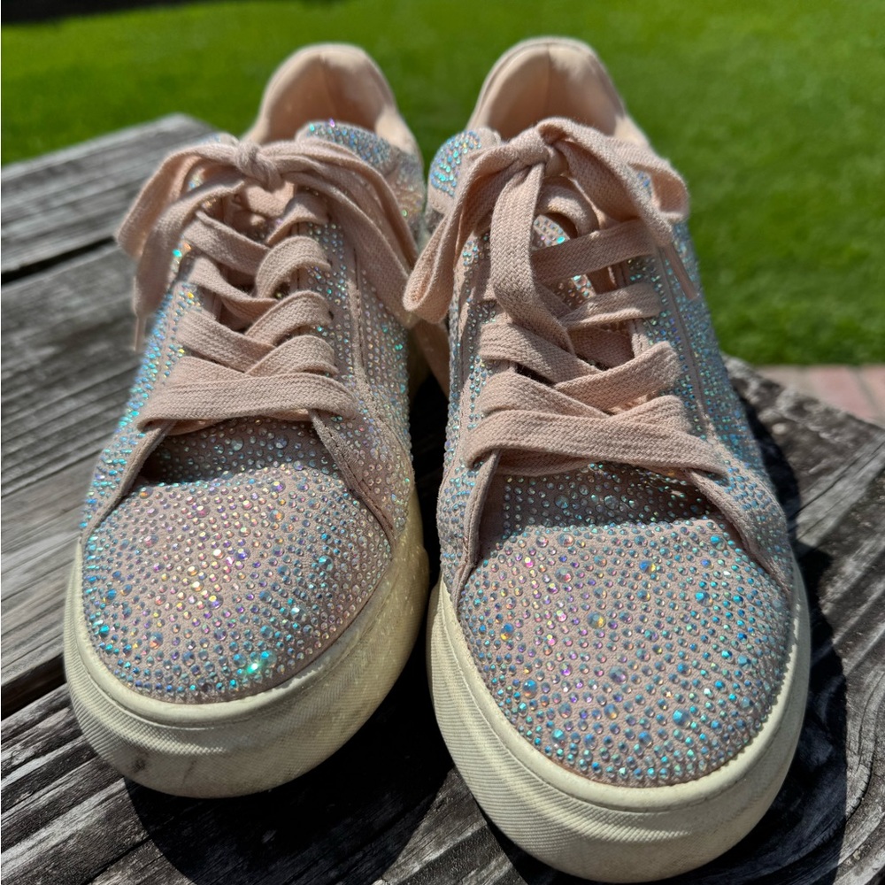 Sparkling Pink Sneakers